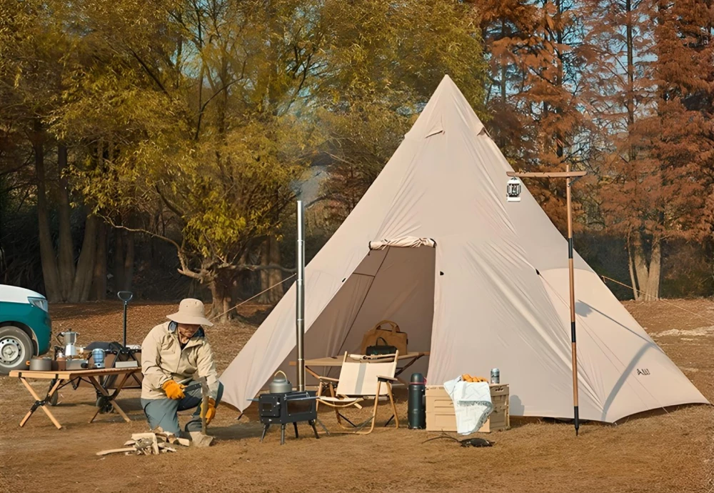 teepee stove tent